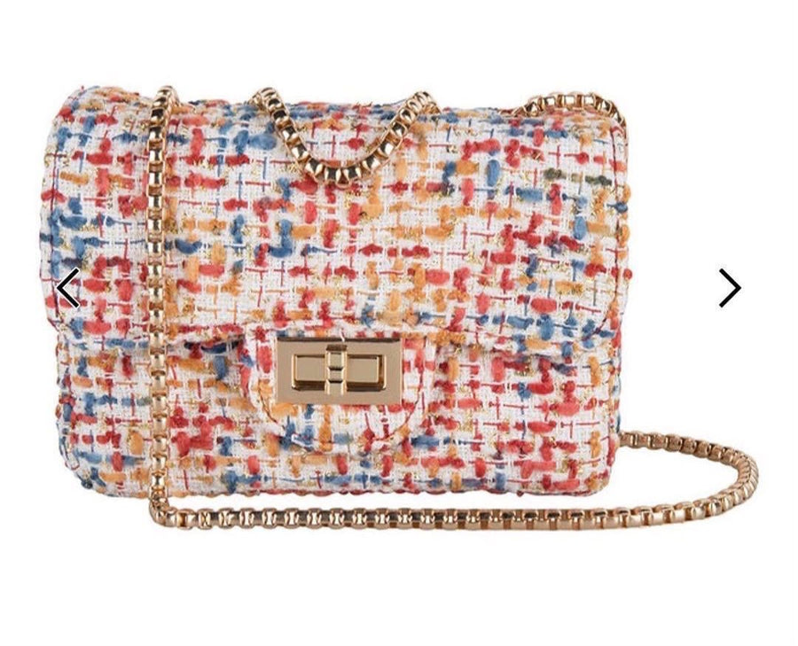 DELUSION™ | Luxe Tweed Schoudertas