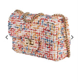 DELUSION™ | Luxe Tweed Schoudertas