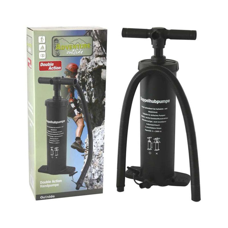 Powerful Double-Action Hand Pump – 2 x 2000cc Capacity | Inflate & Deflate Function