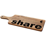 Renberg Snijplank – 47,5 × 17 × 1,5 cm – Robuust Rubberwood | Praktisch Ophangoog