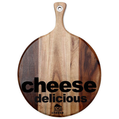 Renberg Robust & Luxury Cheese Board – 41x30.5x1.5 cm Rubberwood with Hanging Hole | Perfect for Serving and Cutting