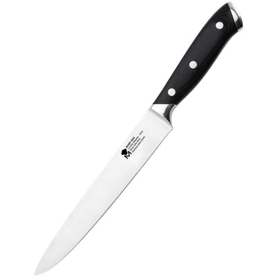 Bergner Masterpro Vleesmes 20 cm – Professioneel RVS Trancheermes voor Precies Snijwerk