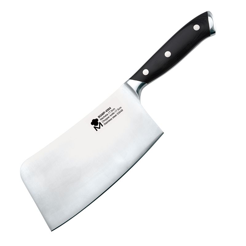 Bergner Masterpro Ultra-Sterk Hakmes 17.5 cm – Professionele RVS Hakbijl voor krachtpatser en Zware Snijtaken