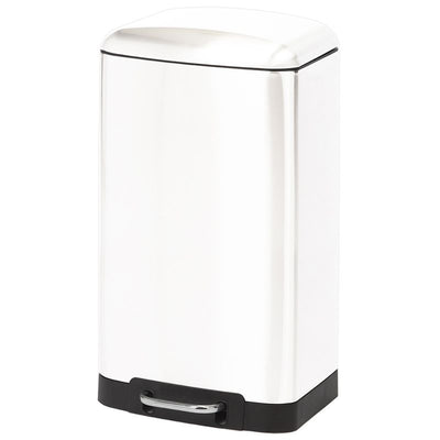Duett Pedaalemmer 20L – Hygiënisch, Makkelijk in Gebruik – Soft-Close Metaal – Modern Wit