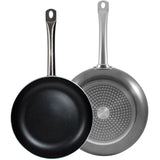 Bergner Prochef Platinum Koekenpannenset – 2-Delig Ø20/24 cm – Duurzaam, Anti-aanbak & Inductiegeschikt – Luxe RVS Handgreep