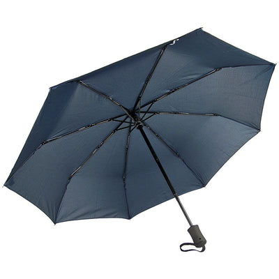 Amrini Volautomatische Paraplu – Compact & Handzaam – Blauw – Eén Druk Open & Dicht