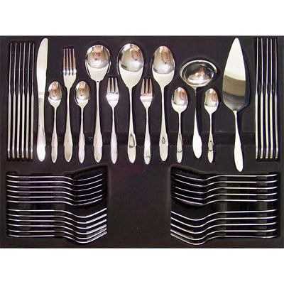 Excellent Houseware Cutlery Set, Stainless Steel – 60-Piece