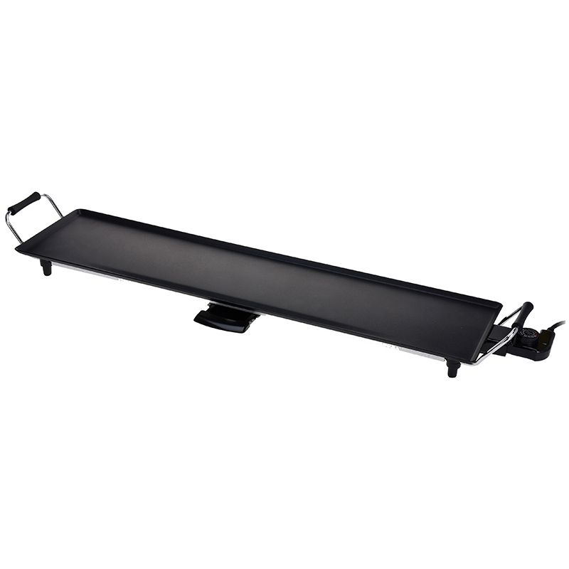 Excellent Electrics Teppan Yaki Grill Plate XL 87 cm – Non-stick, Thermostat & Powerful 1800W