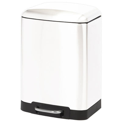 Duett Pedaalemmer 6L – Handig & Duurzaam – Soft-Close Metaal – Fingerprint Proof – Wit